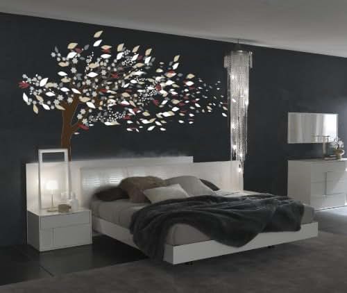 Innovative Stencils Blowing Tree Cherry Blossom Nursery Wall Decal