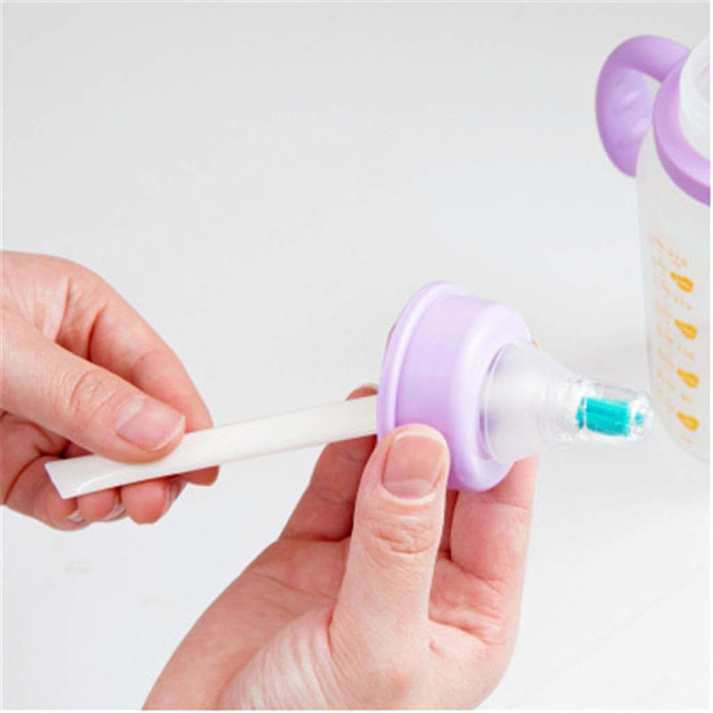 Tttllnn Narrow Nipple And Milk Bottle Cleaning Brush Set