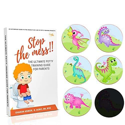 Cradle Plus Pregnancy Baby & Toddlers Magic Potty Training Stickers - Pink Dinosaur