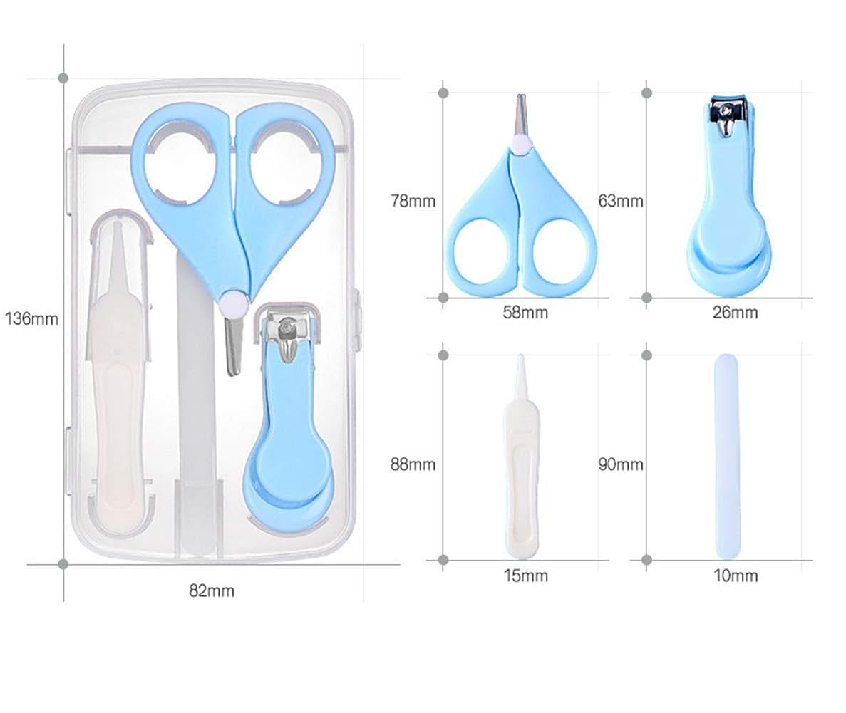 Magik 4-in-1 Baby Grooming Kit Nail Care Set in Pink (photo 2)