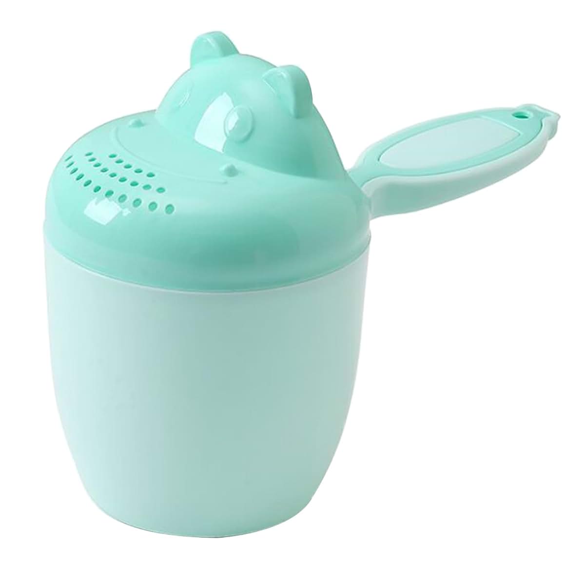 XAGMODSHN Kids Shower Rinse Cup With Hippo Sprinkler Design