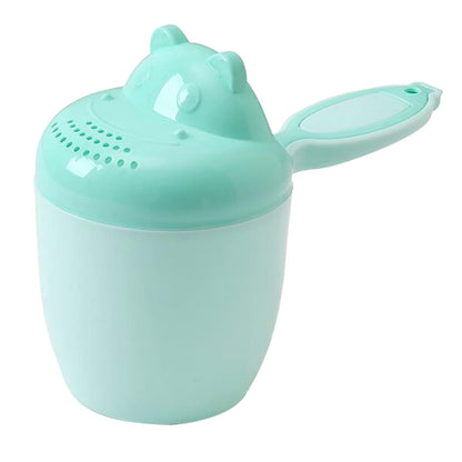 Btgghytr Baby Bath Rinse Cup with Sprinkler Cover and Fish Shape Handle