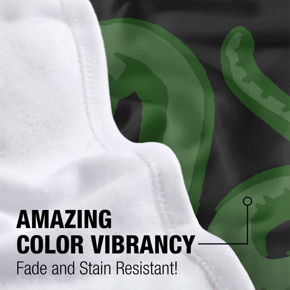Harry Potter Slytherin Fleece Blanket for Infants Girls & Boys