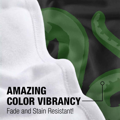 Harry Potter Slytherin Fleece Blanket for Infants Girls & Boys