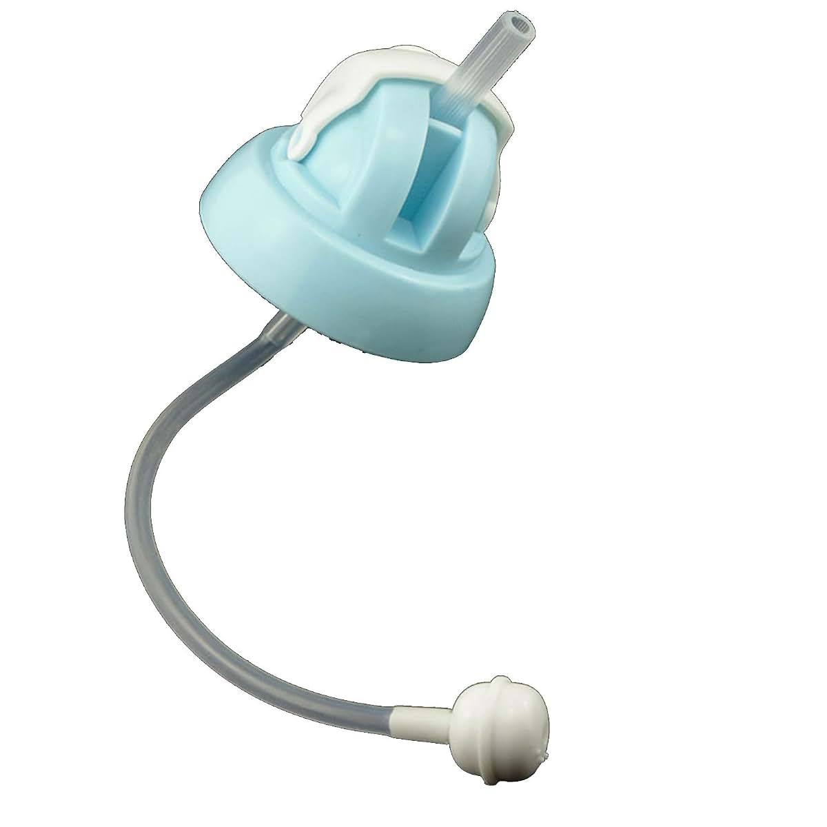 MinnowXY Cup Conversion Kit with Weighted Straw for Wide Neck Baby Bottle Spill-Proof Spout