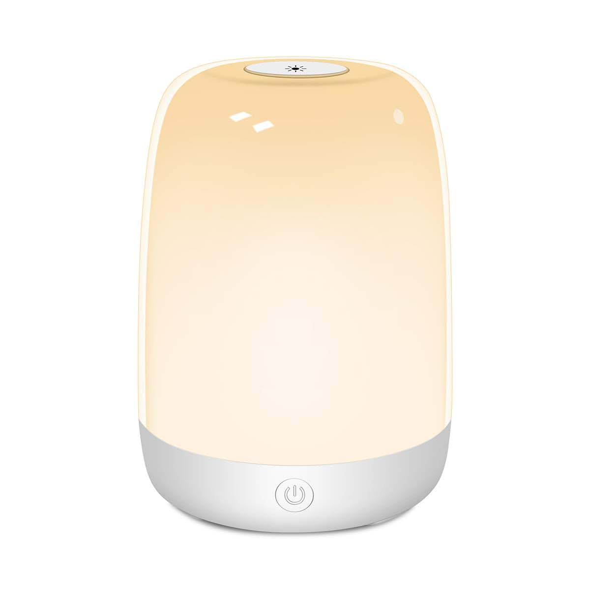 Zapex Touch Control Night Lights for Kids Bedrooms, Brightness Dimmable-5 Colors Changing-USB Charging ,Small Bedside