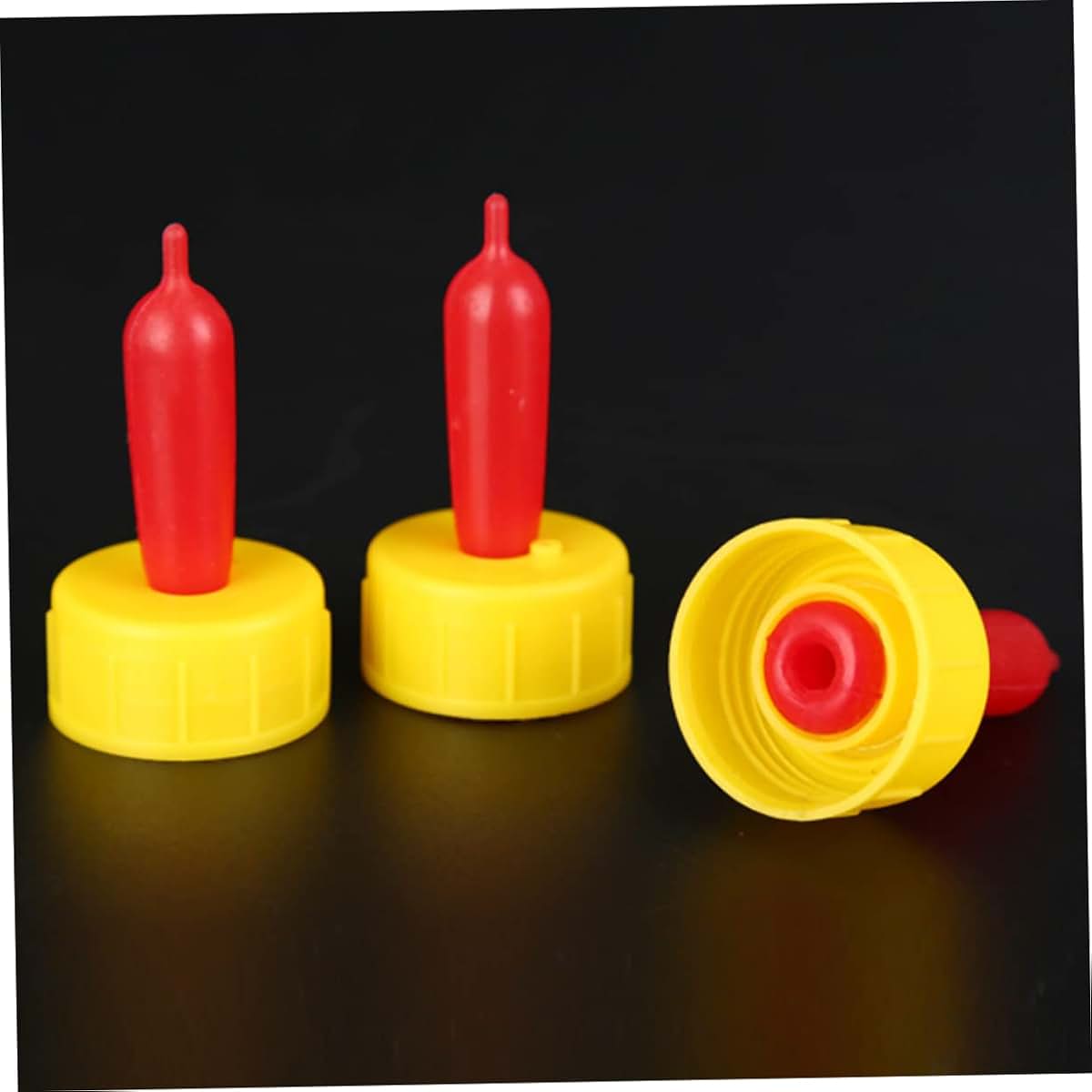BCOATH 12-Piece Lamb Milk Drink Bottle Nipples for Livestock Feeding