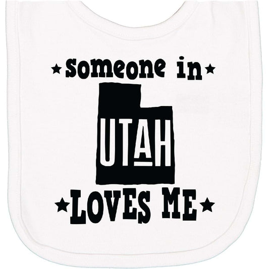 Bib Newborn Bib Vacation Gift - Utah Loves Me