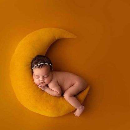 CAOREN Baby Hat Posing Beans Moon Pillow Stars Set Newborn Photography Props Infants Photo Shooting Accessories (photo 3)
