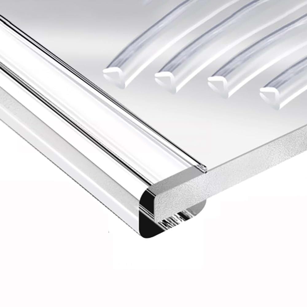 SXYHCK Clear Edge Protector Strip, 6.5ft U-Channel Trim