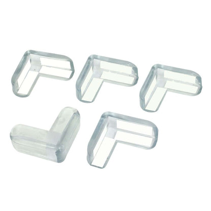 Uxcell Table Corner Pad Protector Set of 5 Silicone Cushions