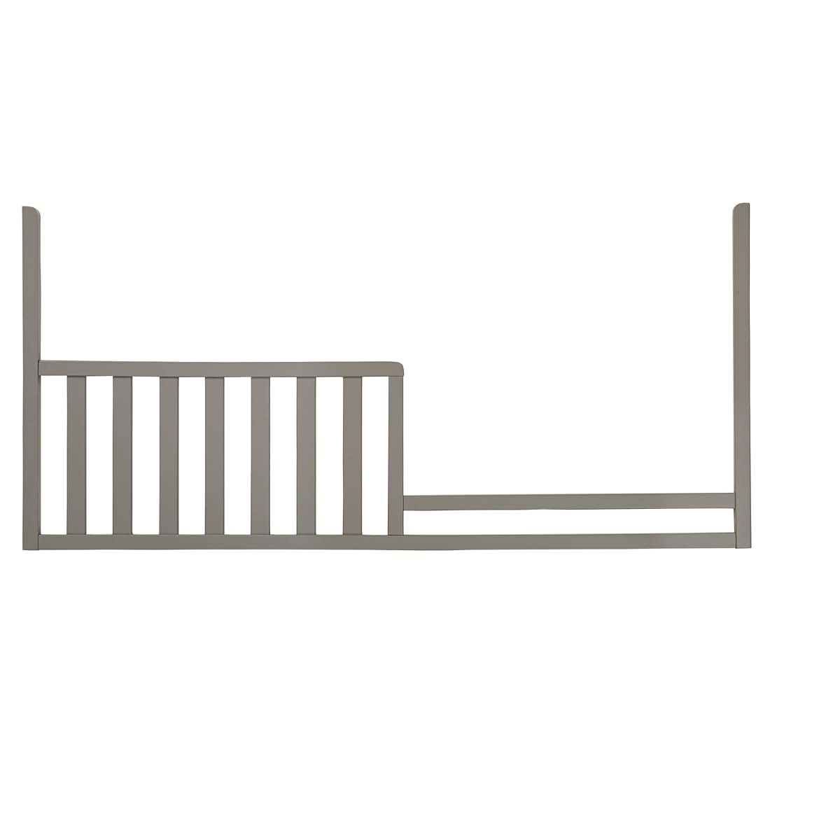 Imagio Baby Emery Convertible Panel Crib Toddler Rail, Grey
