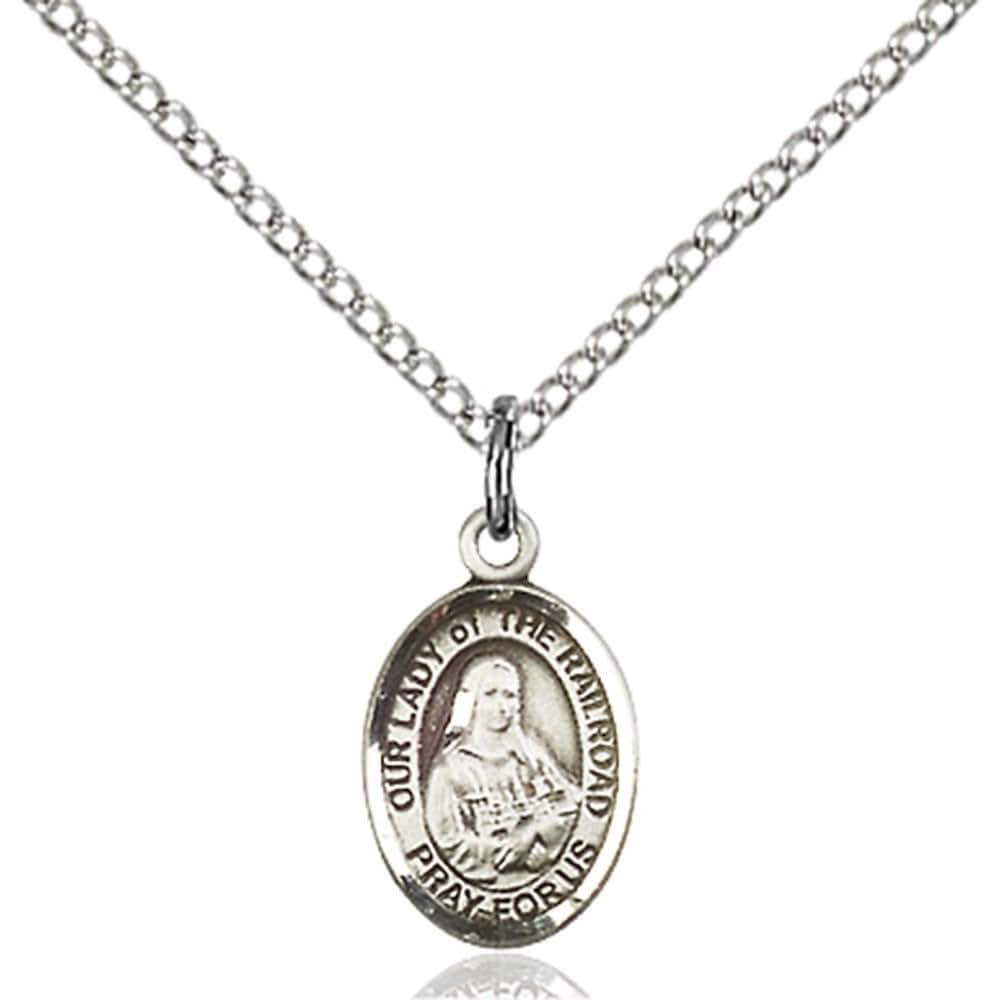 Bonyak Jewelry Saint Medal Sterling Silver Pendant