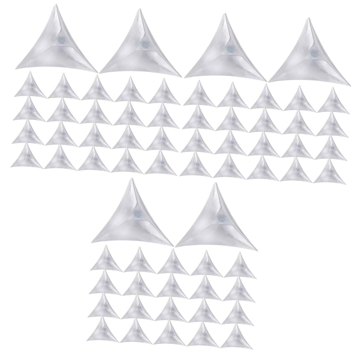 Uonlytech Transparent Triangle Furniture Corner Protectors 750 Pack