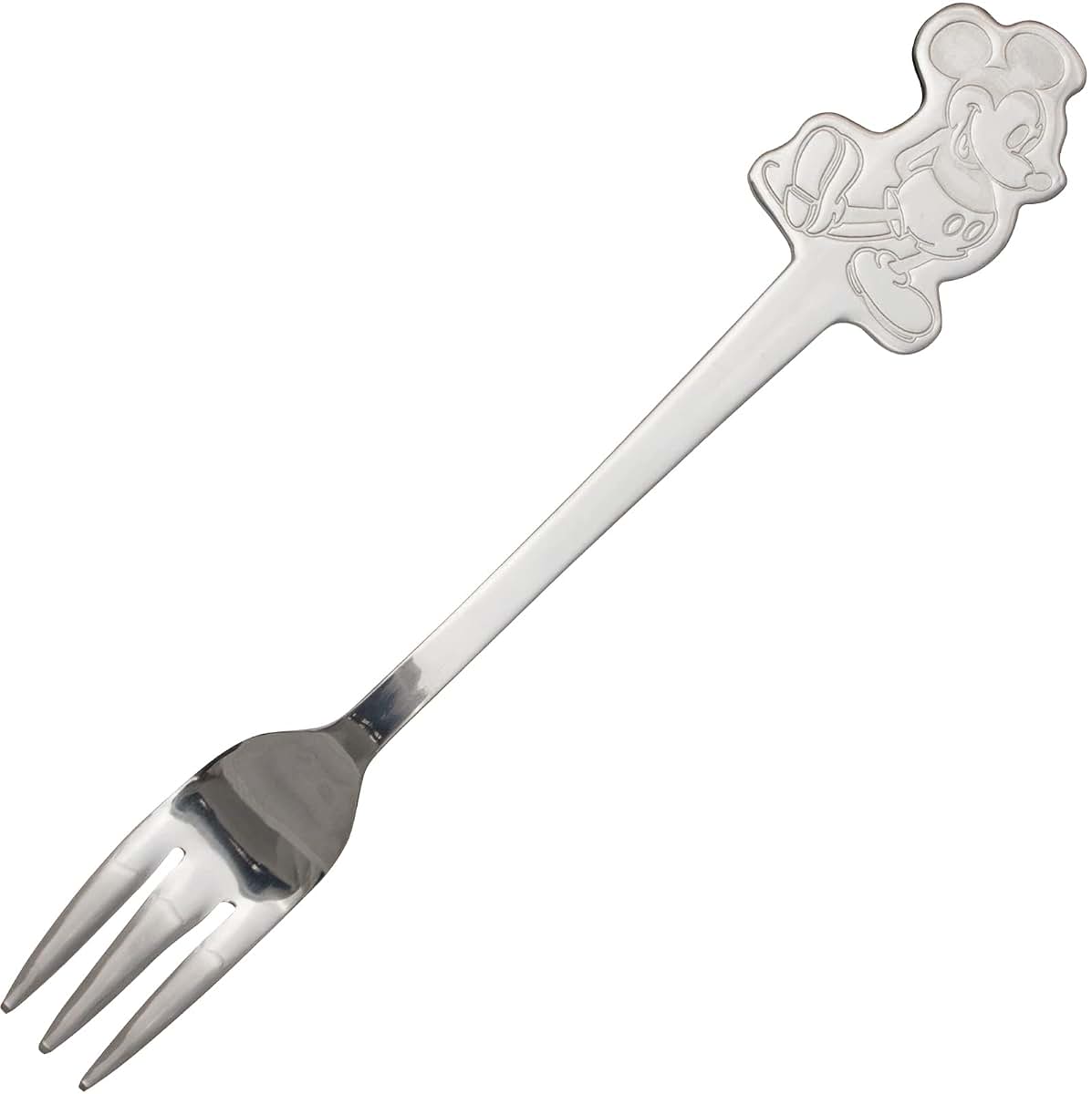 Mickey Mouse Stainless Steel Spoon And Fork Set Of 10 Standing Design