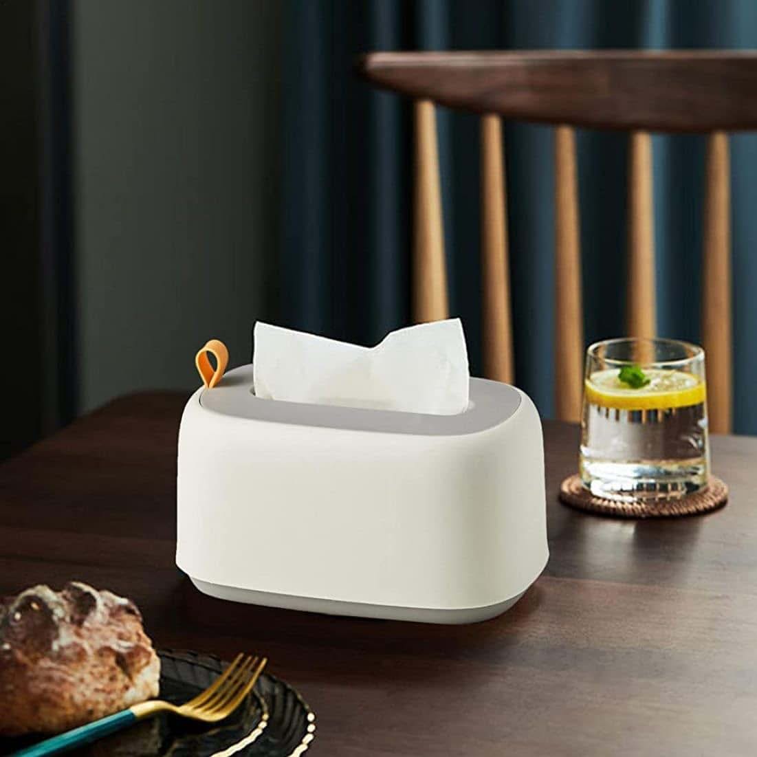 Sgqtqybk Wicker Collection Wet Wipes Dispenser Holder - Wall-Mounted Wet Tissue Box Baby Wipes Box Home Office Desk