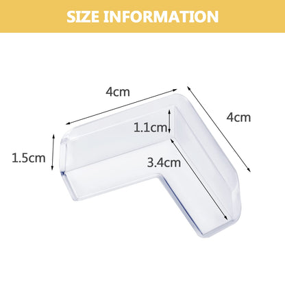 BabyOneStop Corner Protector 8 Pack Clear
