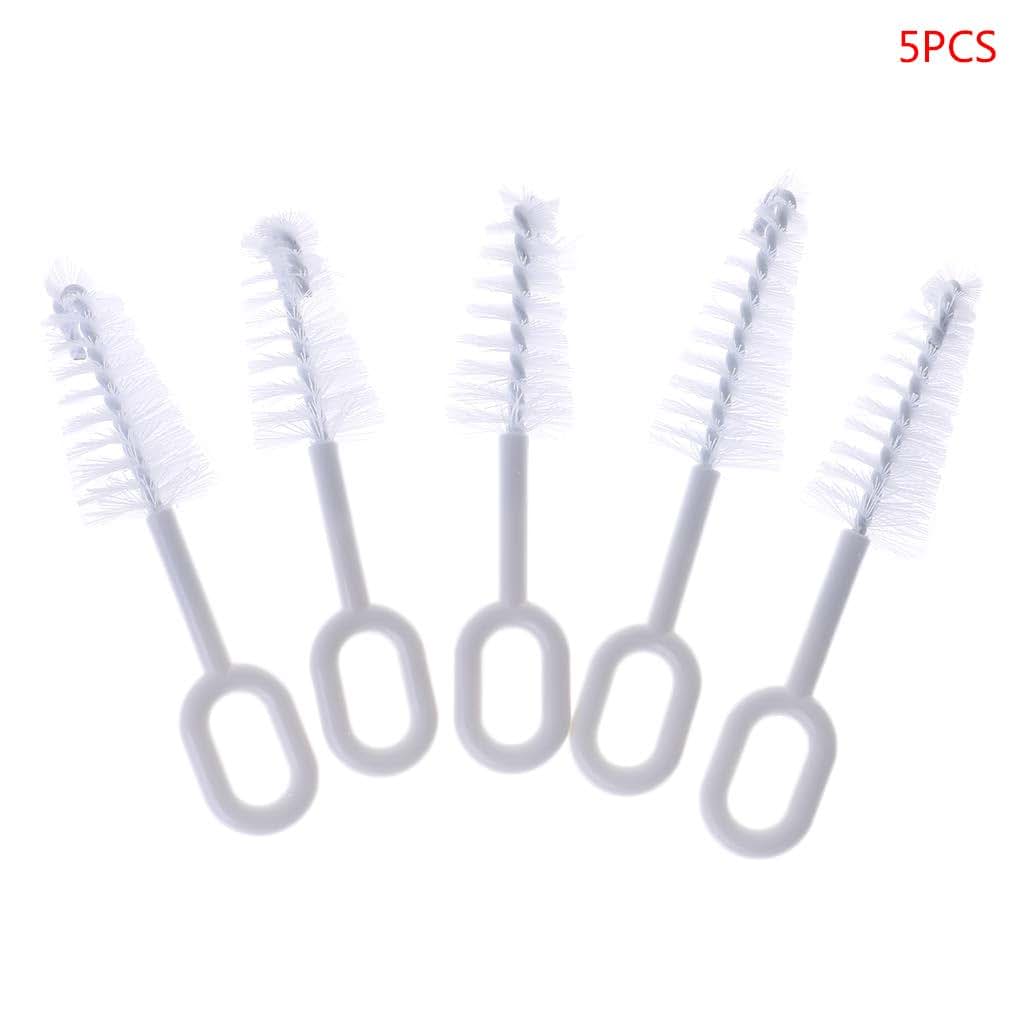 caralin 5-Piece Nipple Bottle Brushes with High-Density Bristles (photo 2)