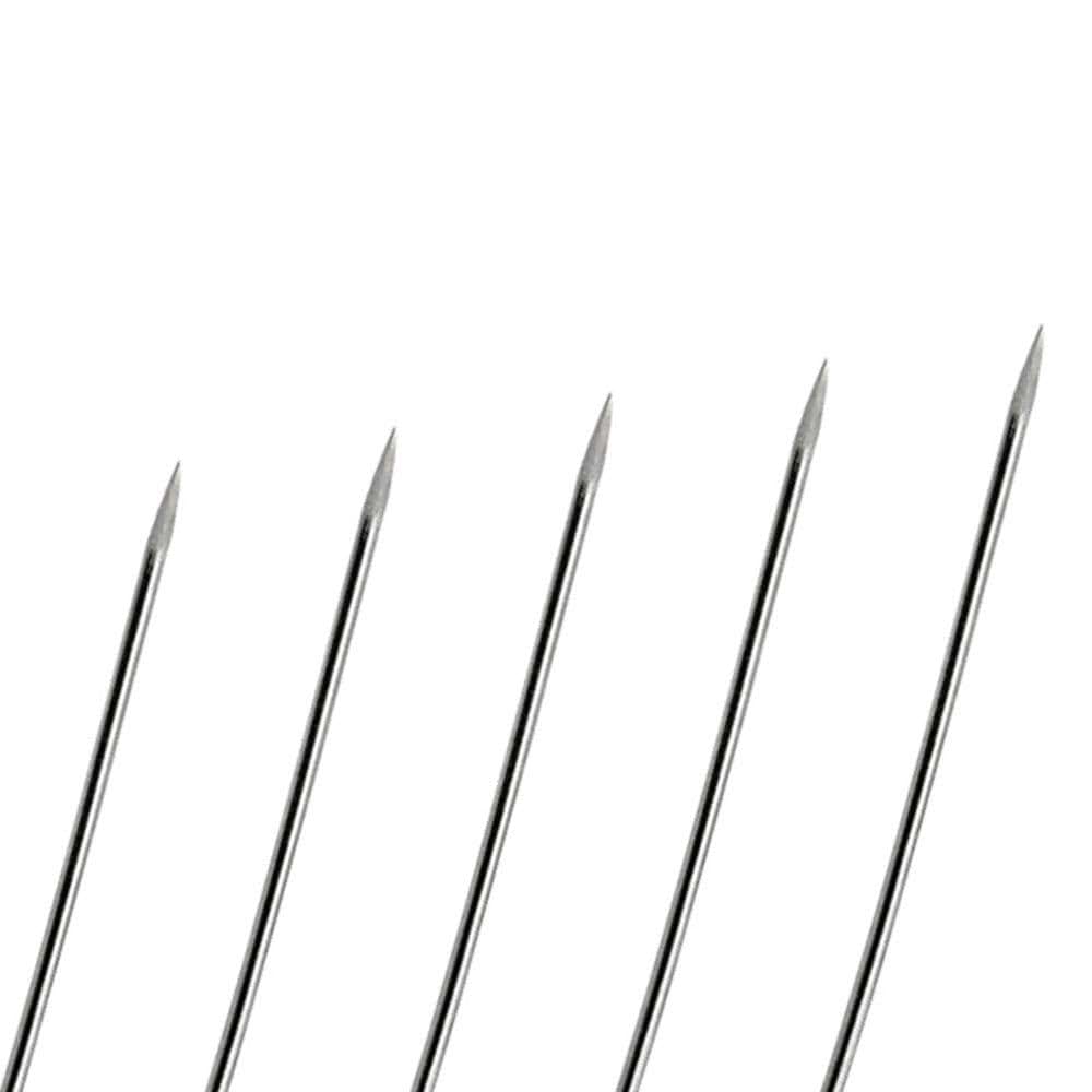 Nx Garden 12 Pcs Curved Plastic Head Safety Locking Diaper Pins