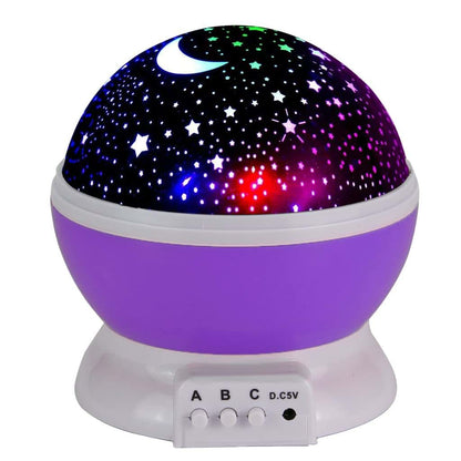 Spencer Kids Night Light Star Light Projector 360 Degree Rotating Star Projector Colors Changing with USB Cable Night