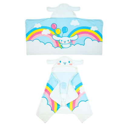 Franco Cinnamoroll Kids Hooded Cotton Towel Wrap