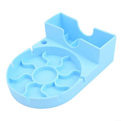 Girftong Foldable Silicone Bottle Drying Rack with Drip Tray (photo 2)