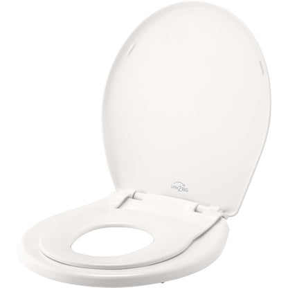 Little2Big Toilet Seat with Built-In Toddler Potty Trainer for Round Toilets