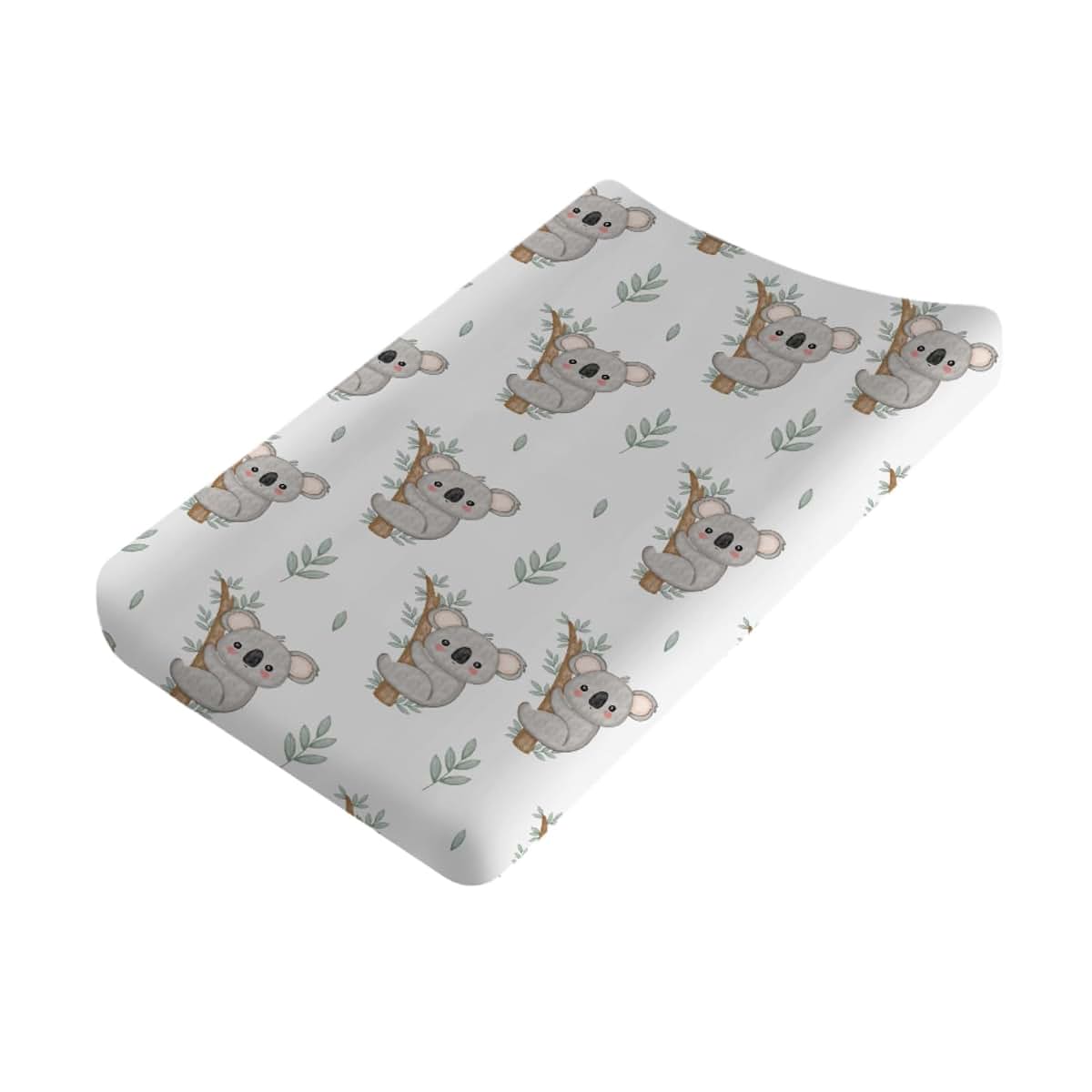 BabyOneStop Cute Koala Bear Branch Leaf Changing Pad Cover