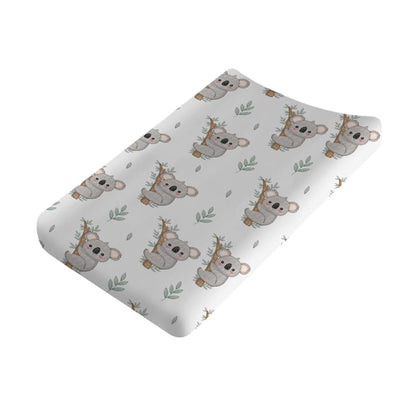 BabyOneStop Cute Koala Bear Branch Leaf Changing Pad Cover