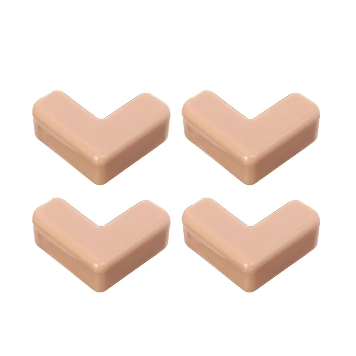 PriaRi 4Pcs Silicone Corner Guards Protectors Edge Anticollision Protection Cover Pad Table Desk Angle