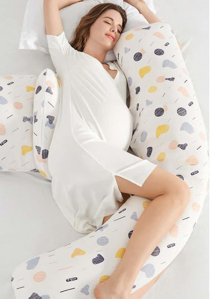 BIENKA Pregnancy Pillow Multifunctional U-Shaped Maternity Pillow. Lumbar Side Sleeper Body Pillow with Removable (photo 3)