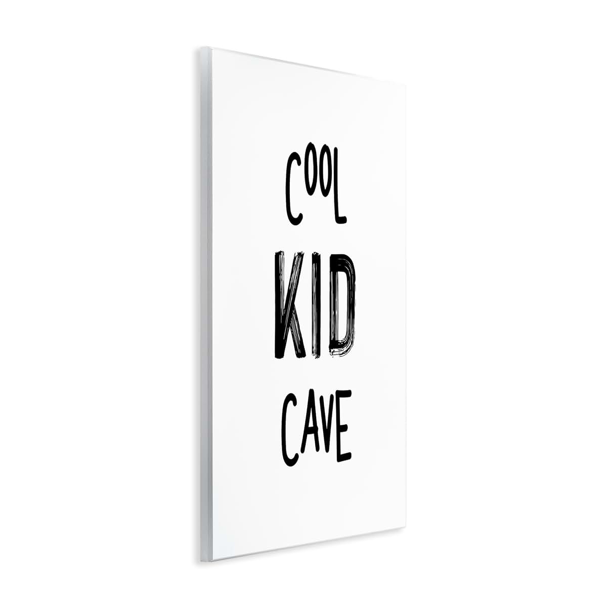 Stupell Industries Cool Kid Cave Minimal Wall Plaque Art, 13x19 Inches, Made in USA
