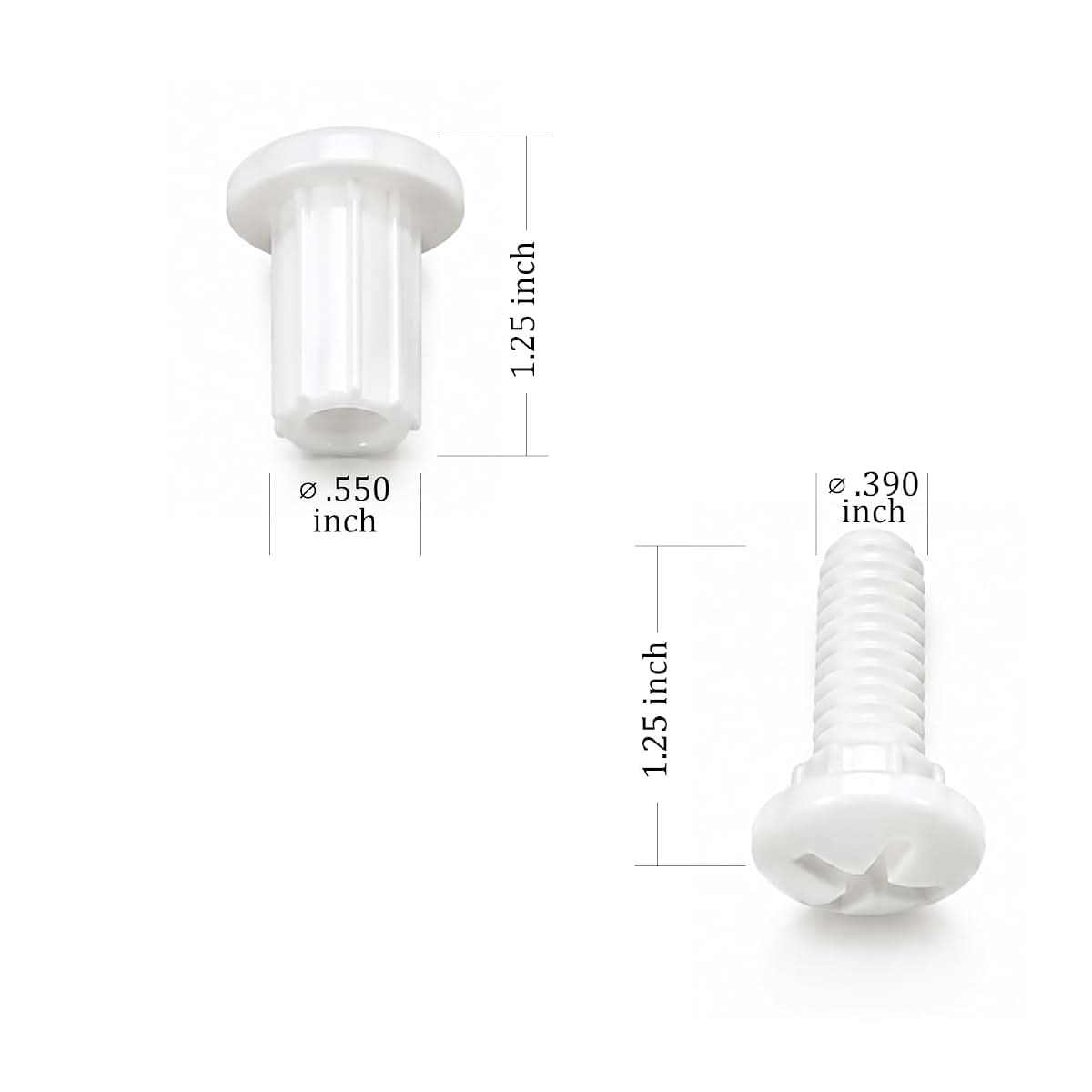 Skyroku Potty Training Seat Replacement Screw Kit, 8 Pack With Screwdriver