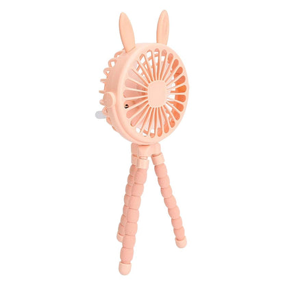 Hethlif Battery Operated Stroller Fan With Flexible Tripod 3 Speed Adjustable