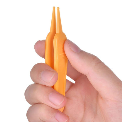 BabyOneStop Baby Nasal Tweezer with Round Tips for Nose, Ears, and Navels