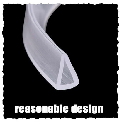 GMCPM Rubber Clear Edge Trim U-Shape Channel Edge Trim Scratch-Proof Edge Protector Countertop Edge Banding Fit for (photo 4)