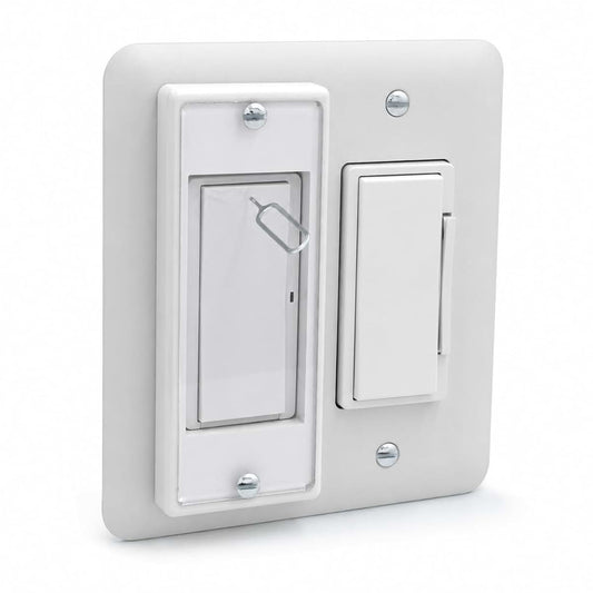 Qucira Child Proof Light Switch Cover Guard for Rocker & Decora Switches