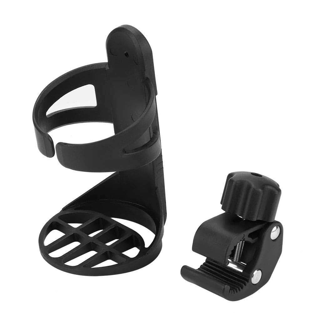Keenso 360 Degree Universal Stroller Cup Holder, Bottle Storage Rack, PP Material