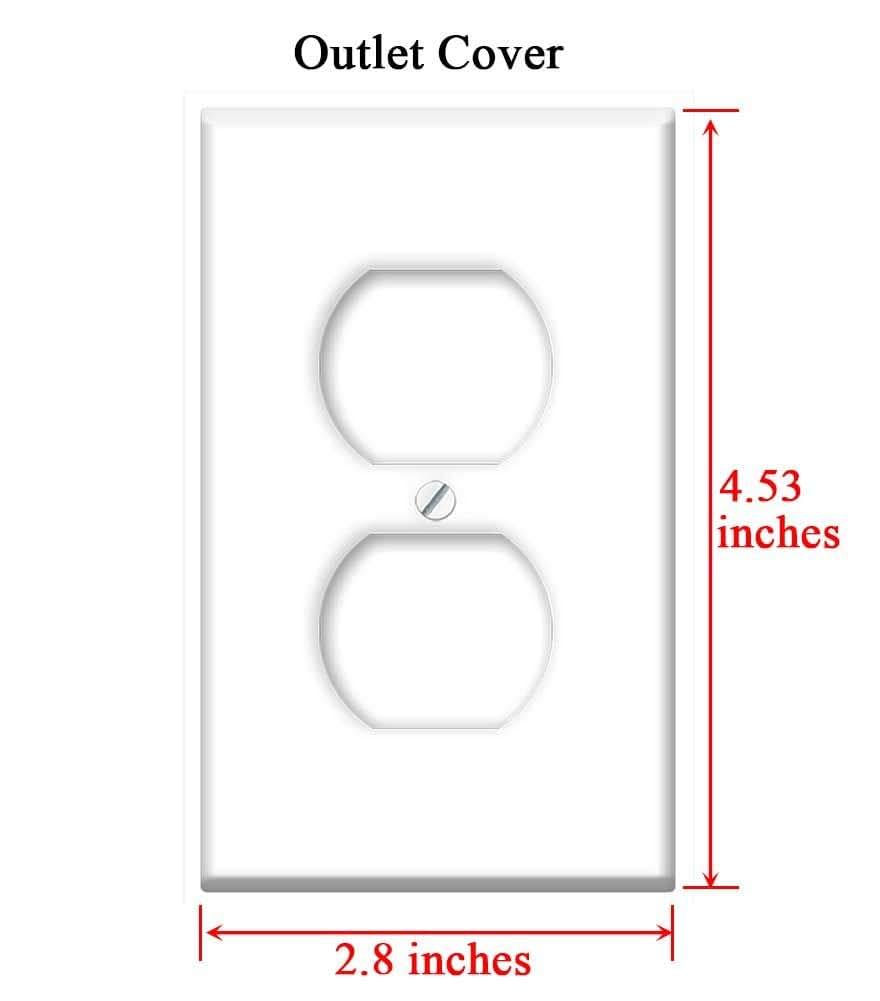Switch Plate Outlet Cover - Toys Bricks Game Child Colorful Childhood