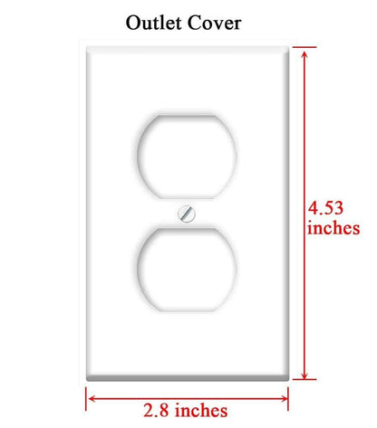 Switch Plate Outlet Cover - Toys Bricks Game Child Colorful Childhood