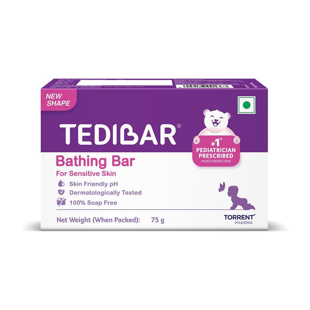 Curatio Tedibar Baby Bathing Bar 75gm