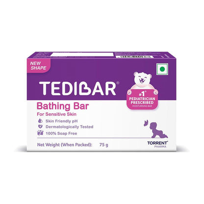 Curatio Tedibar Baby Bathing Bar 75gm