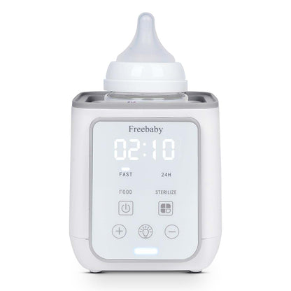 Freebaby Fast Bottle Warmer for Breast Milk & Formula, Gray