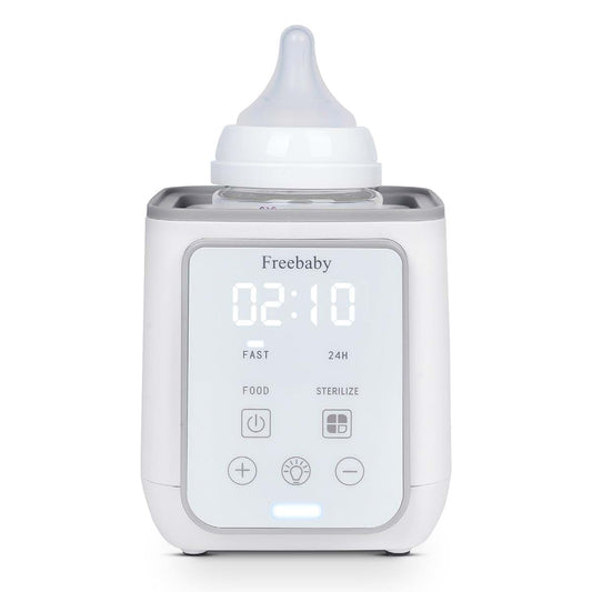 Freebaby Fast Bottle Warmer for Breast Milk & Formula, Gray