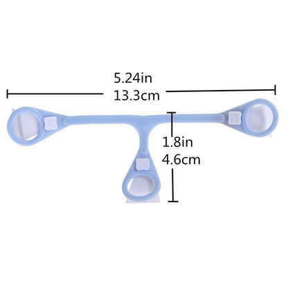 Hacent 5 Pack Baby Cloth Diaper Fasteners, Blue, Green & Pink, Replaces Diaper Pins (GBP-5 Pack) (photo 2)