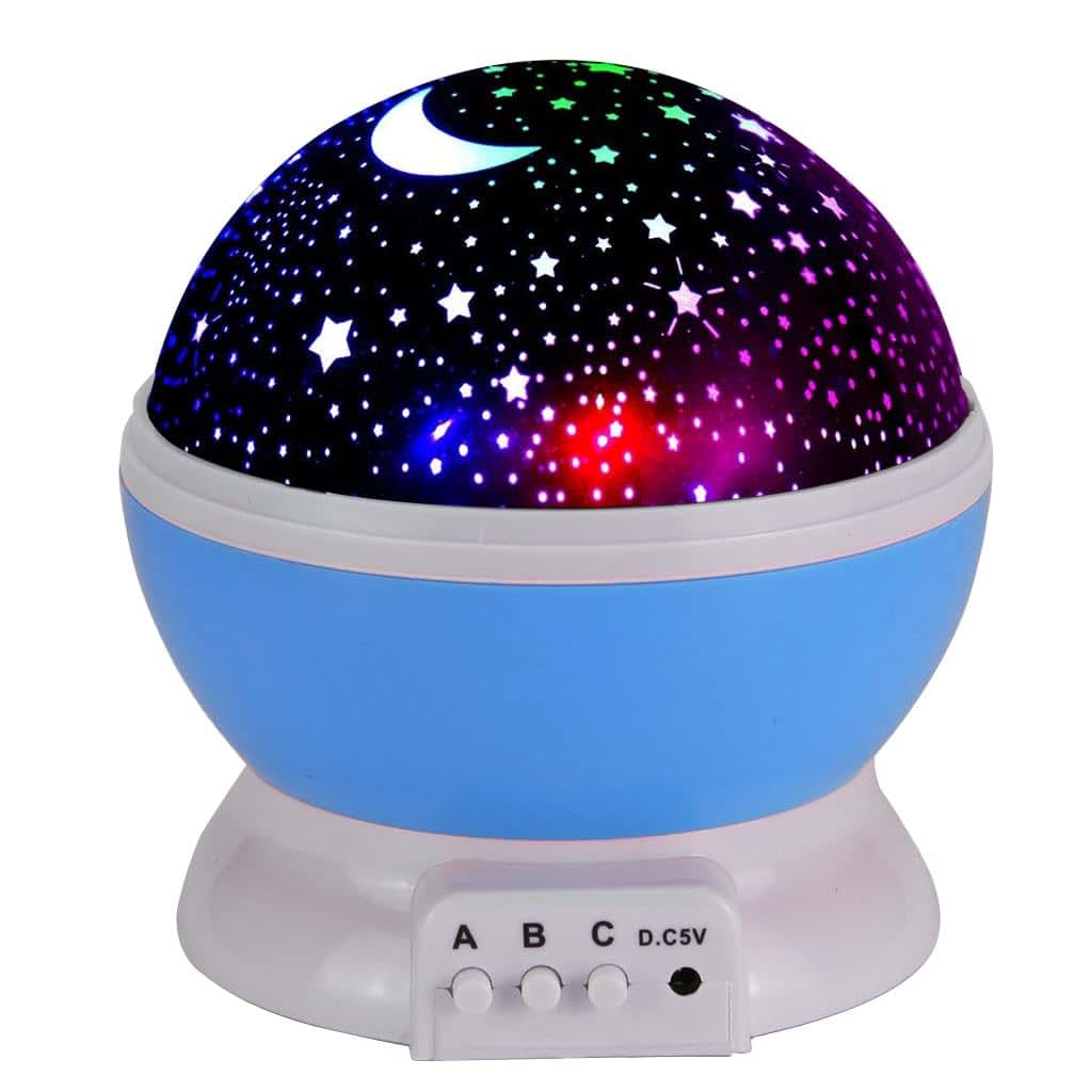 Spencer Kids Night Light Star Light Projector 360 Degree Rotating Star Projector Colors Changing with USB Cable Night