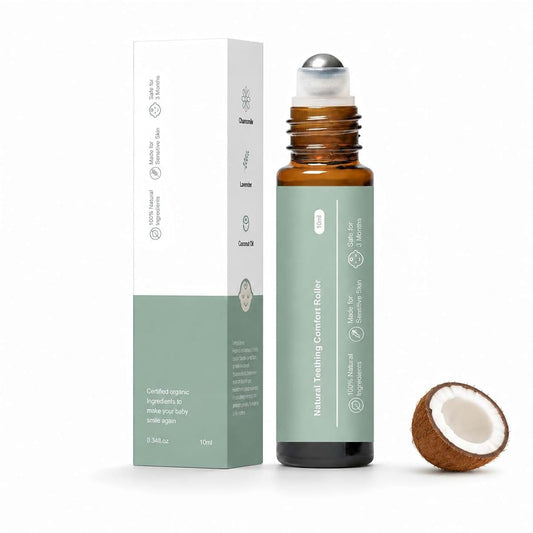 Teething Roller Botanical Care Oil With Lavender And Chamomile