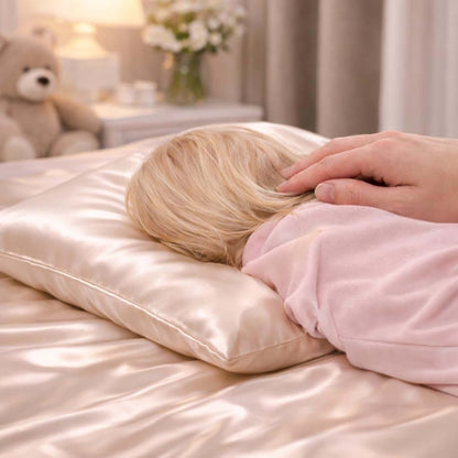 BabyOneStop 22 Momme Silk Baby Pillowcase With Cotton Insert