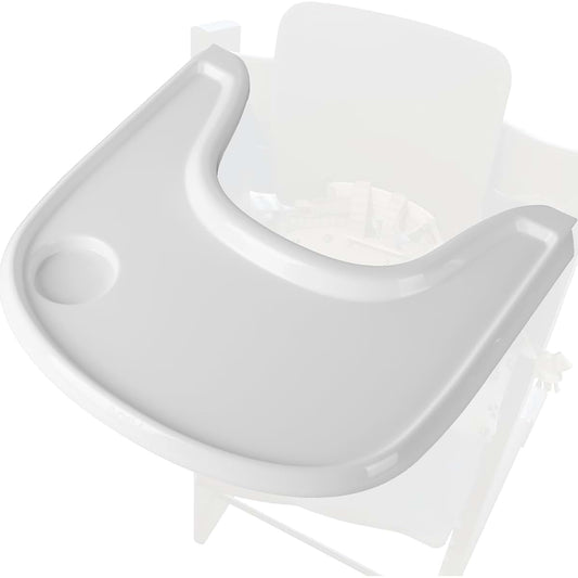 LuQiBabe Baby High Chair Tray for Stokke Tripp Trapp (V2+ Baby Set) | Replacement Feeding Tray with Built-In Cup