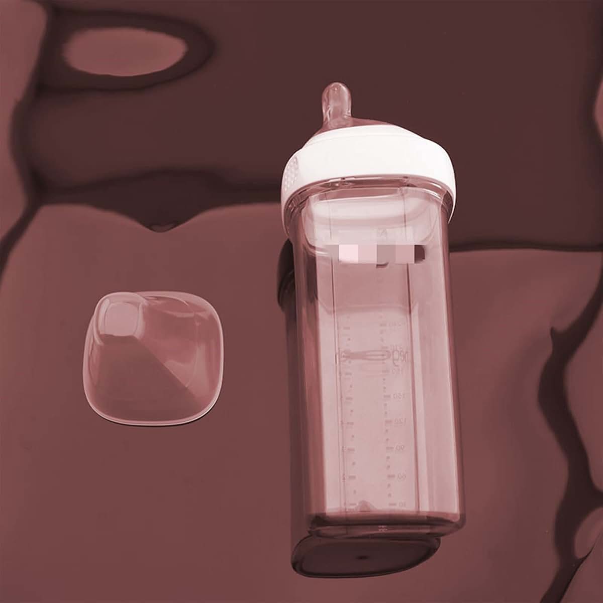 Psdndeww Collar and Transparent Seamlessly Convert A Storage Container to A Feeding Bottle for Bottles (photo 4)